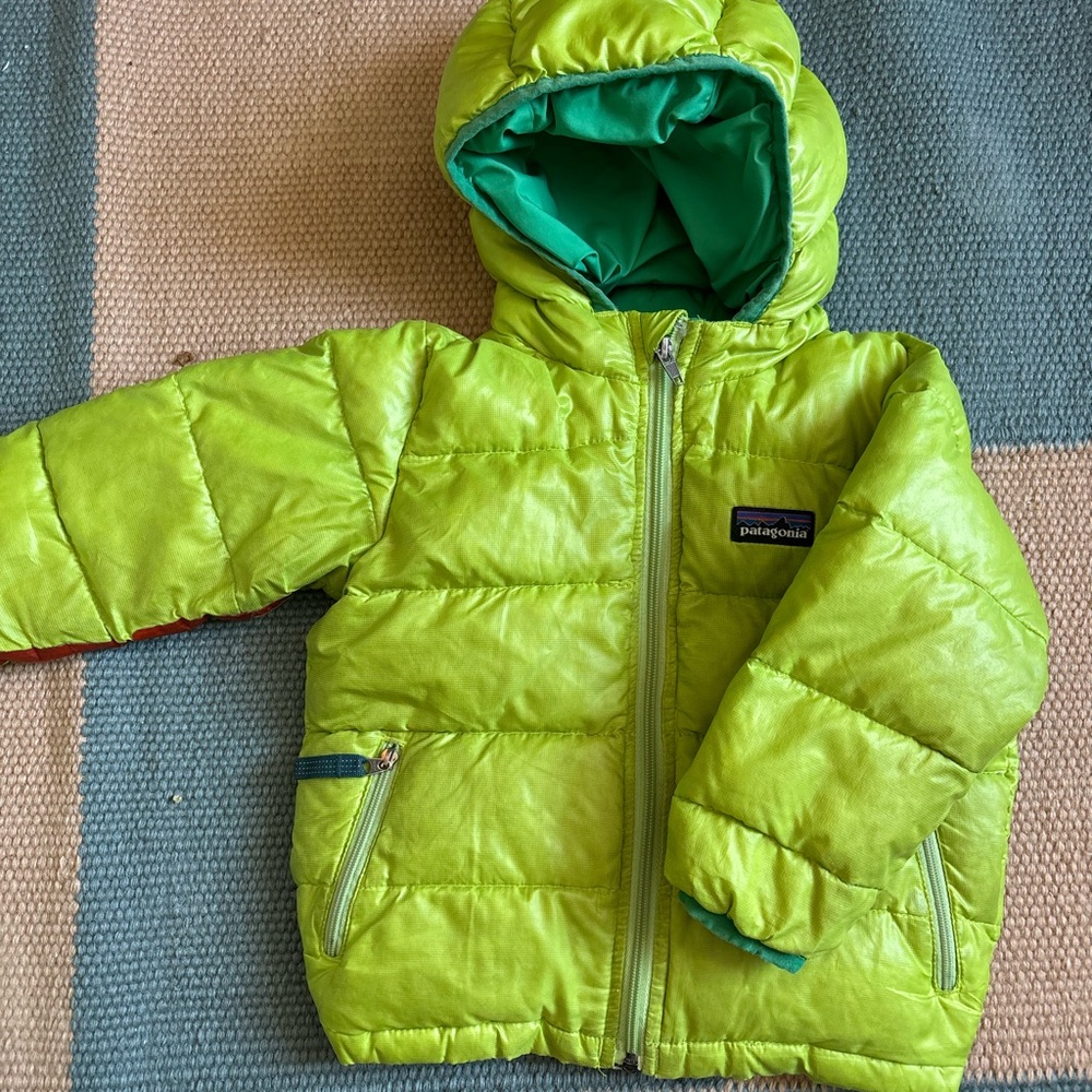 Patagonia puffy jacket 18mo